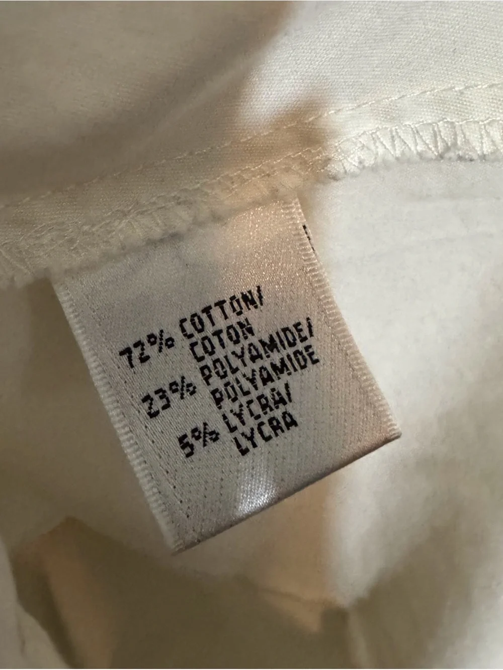 ❌❌❌❌❌Lafayette 148 New York Size 12 White Ruffle Sleeve Top Button Up Minimalist - Picture 6 of 7